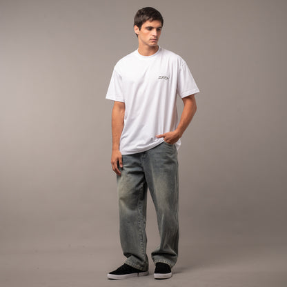 Remera Rusty Registered Superbig White