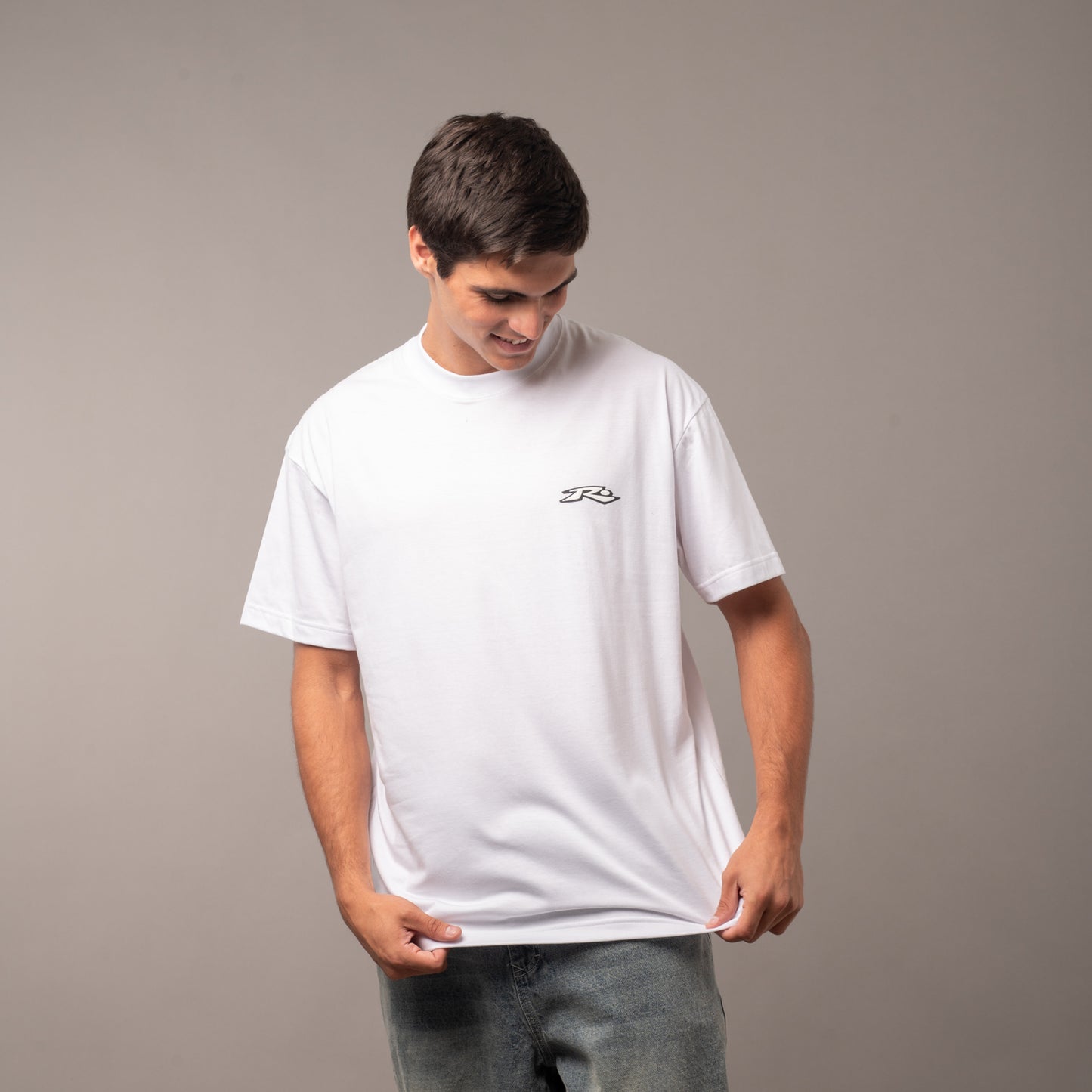 Remera Rusty Registered Superbig White