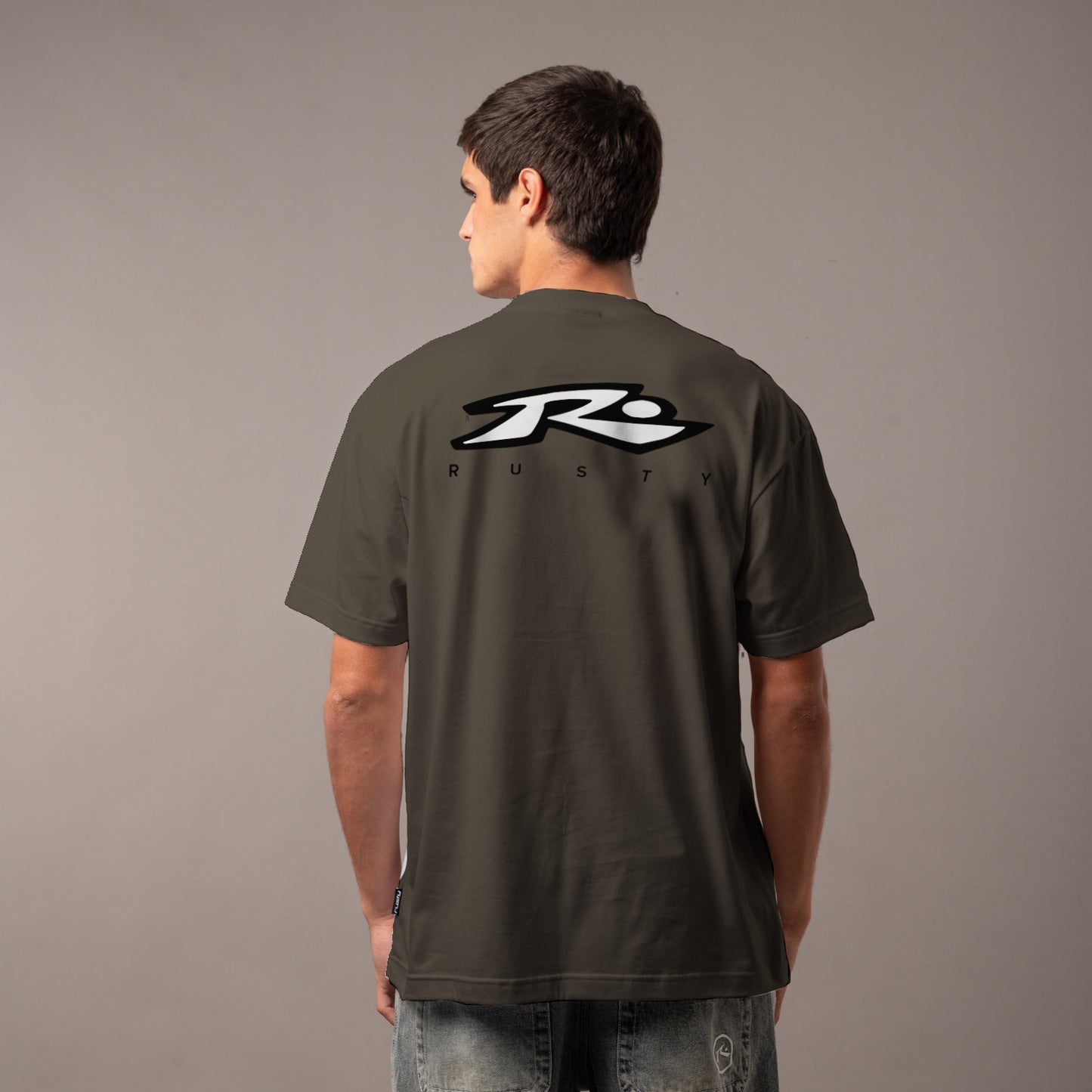 Remera Rusty Registered Military Green