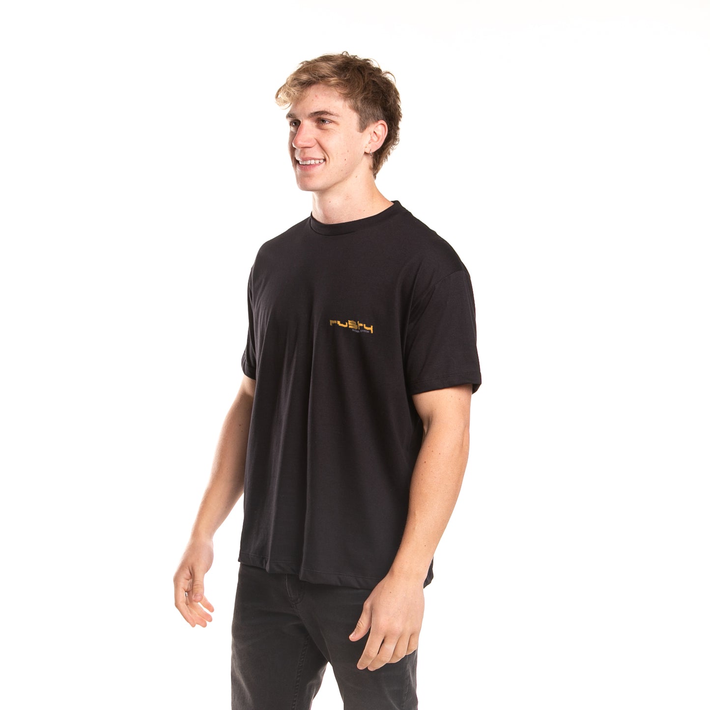 Remera Mc Rusty Data Leak Tee Black