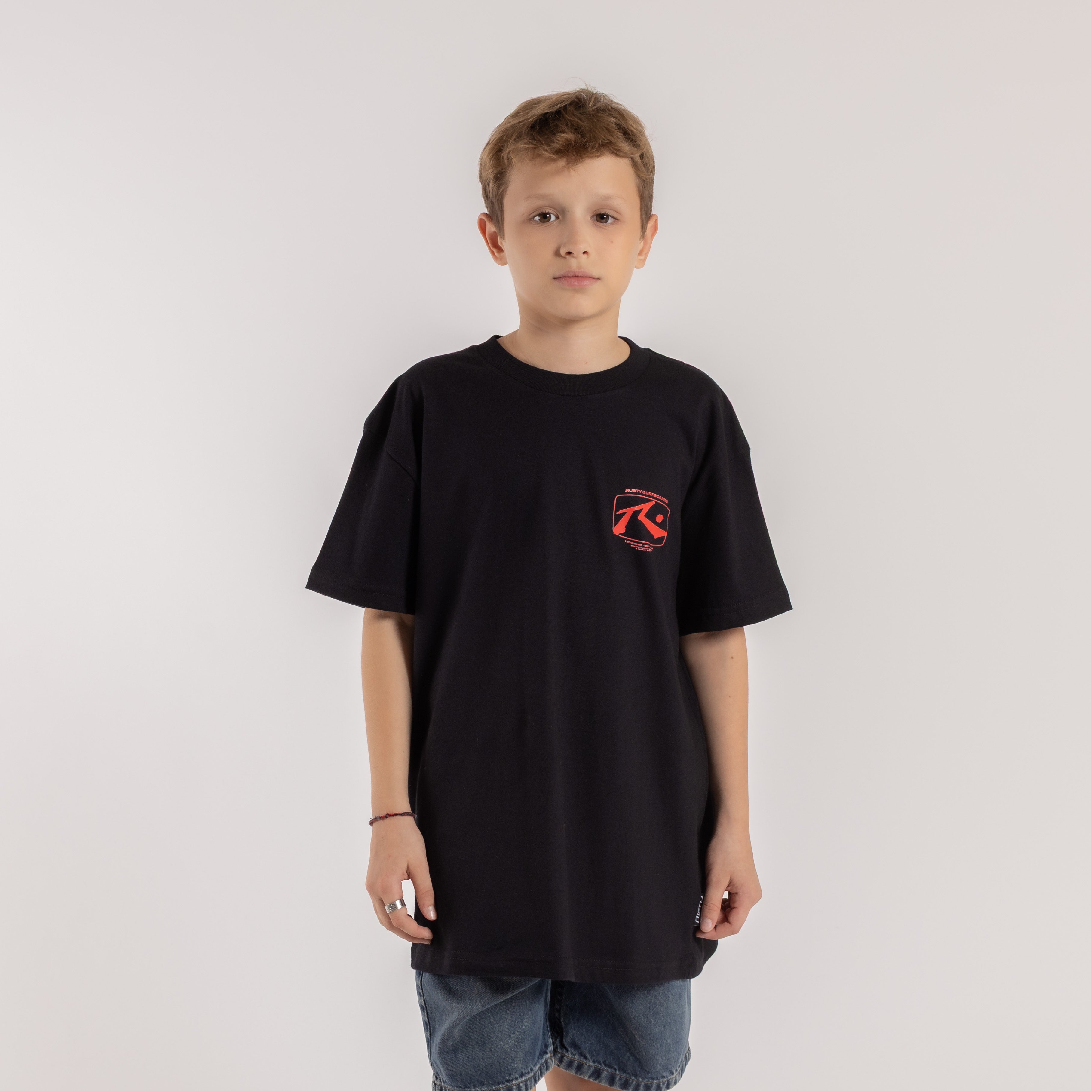 Remera Mc Rusty Acid House Tee Jr Black