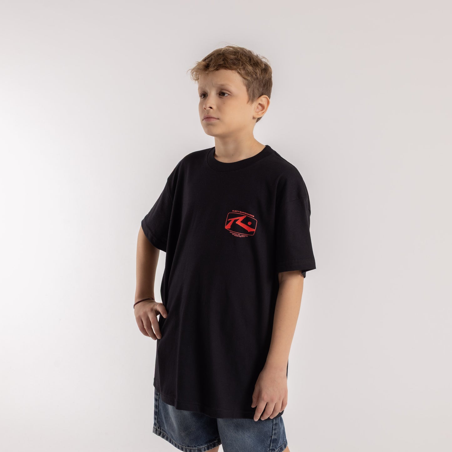 Remera Mc Rusty Acid House Tee Jr Black