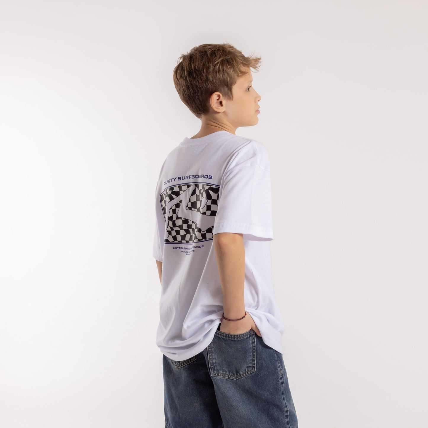 Remera Mc Rusty Acid House Tee Jr White