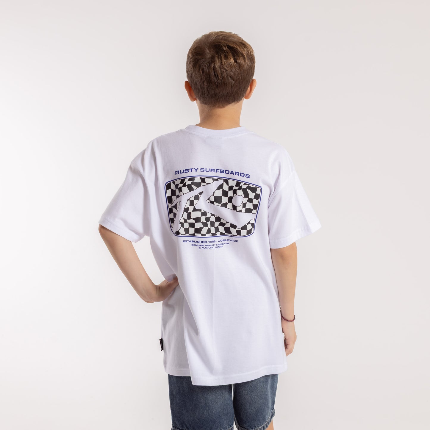 Remera Mc Rusty Acid House Tee Jr White