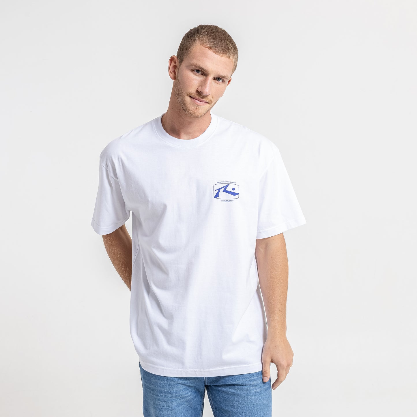 Remera Mc Rusty Acid House Tee White