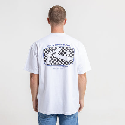 Remera Mc Rusty Acid House Tee White