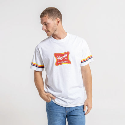 Remera Mc Rusty Beer Tee Off White
