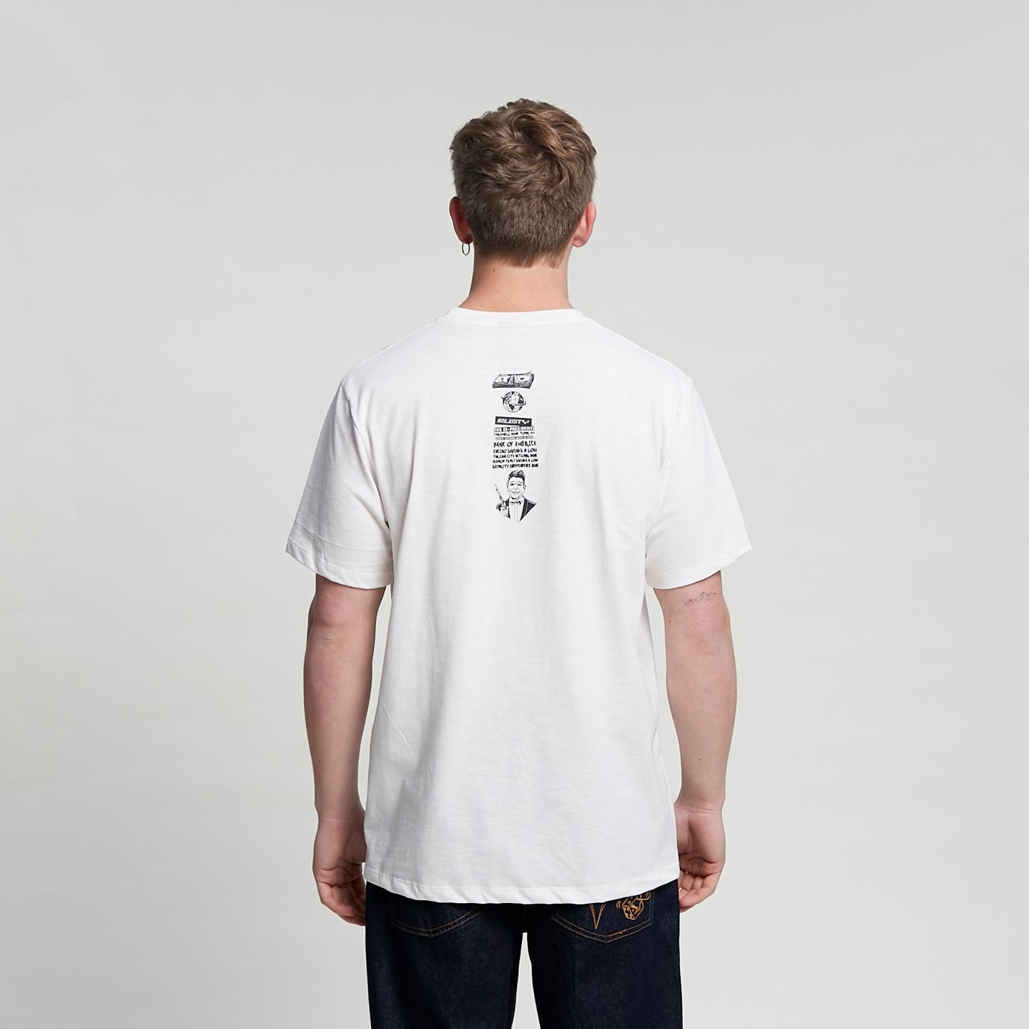 Remera Mc Rusty Bodhi Tee Off White