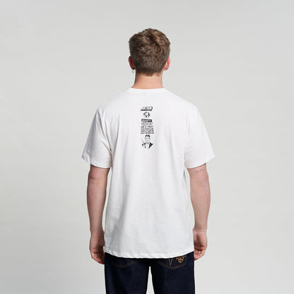 Remera Mc Rusty Bodhi Tee Off White