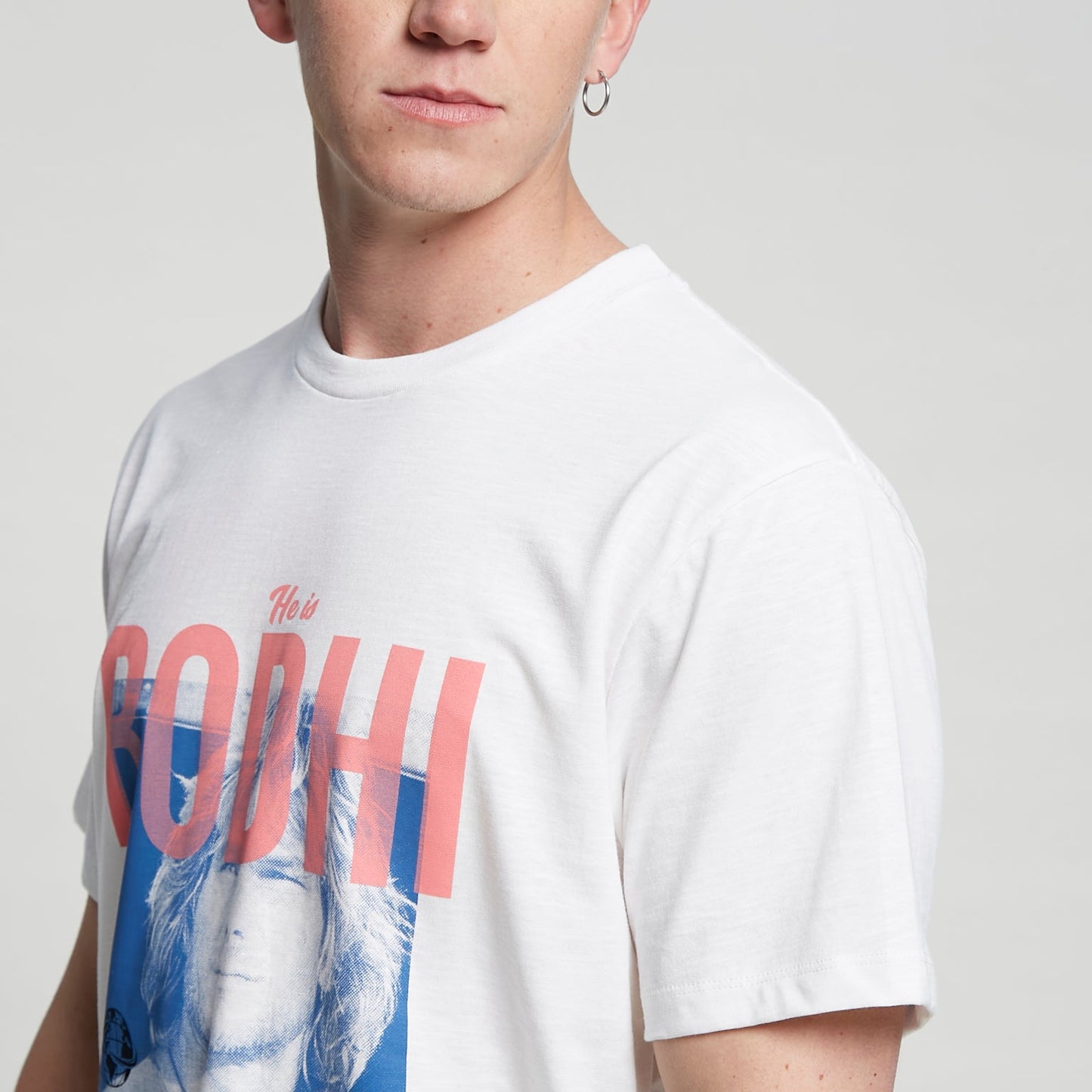 Remera Mc Rusty Bodhi Tee Off White