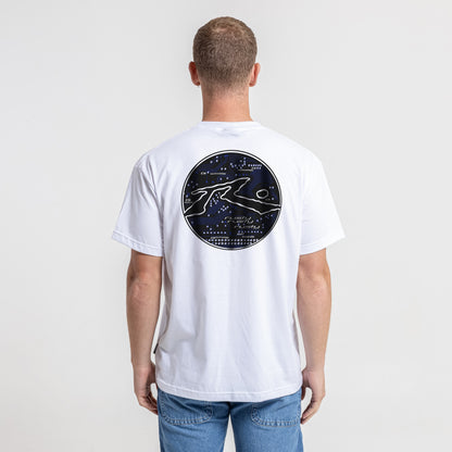 Remera Mc Rusty Circuit 2000 Tee White