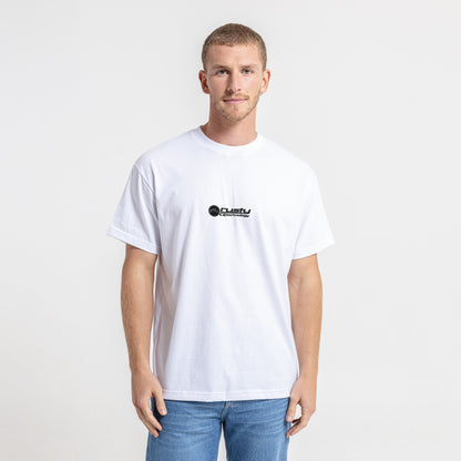 Remera Mc Rusty Circuit 2000 Tee White