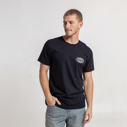 Remera Mc Rusty Colors Of World Tee Black