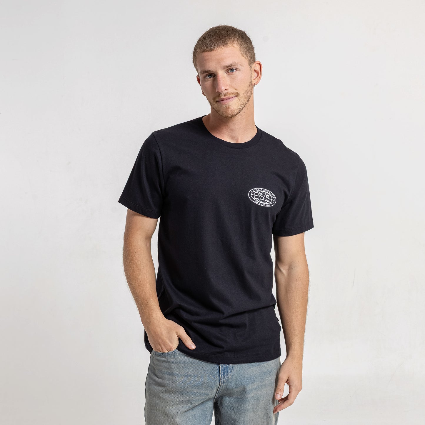 Remera Mc Rusty Colors Of World Tee Black