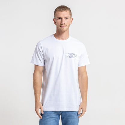 Remera Mc Rusty Colors Of World Tee White