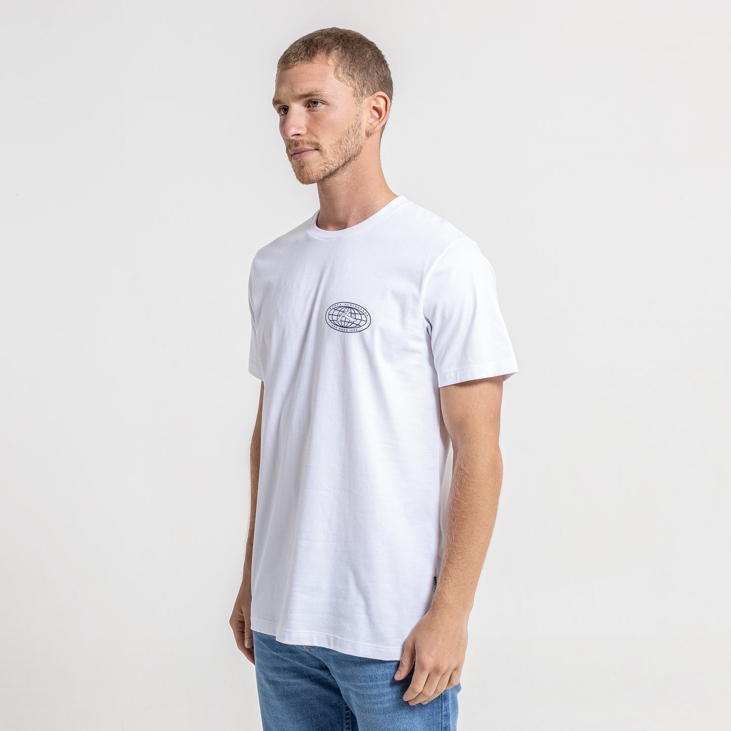 Remera Mc Rusty Colors Of World Tee White