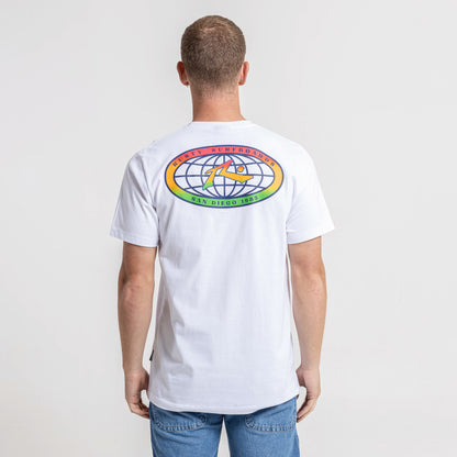 Remera Mc Rusty Colors Of World Tee White
