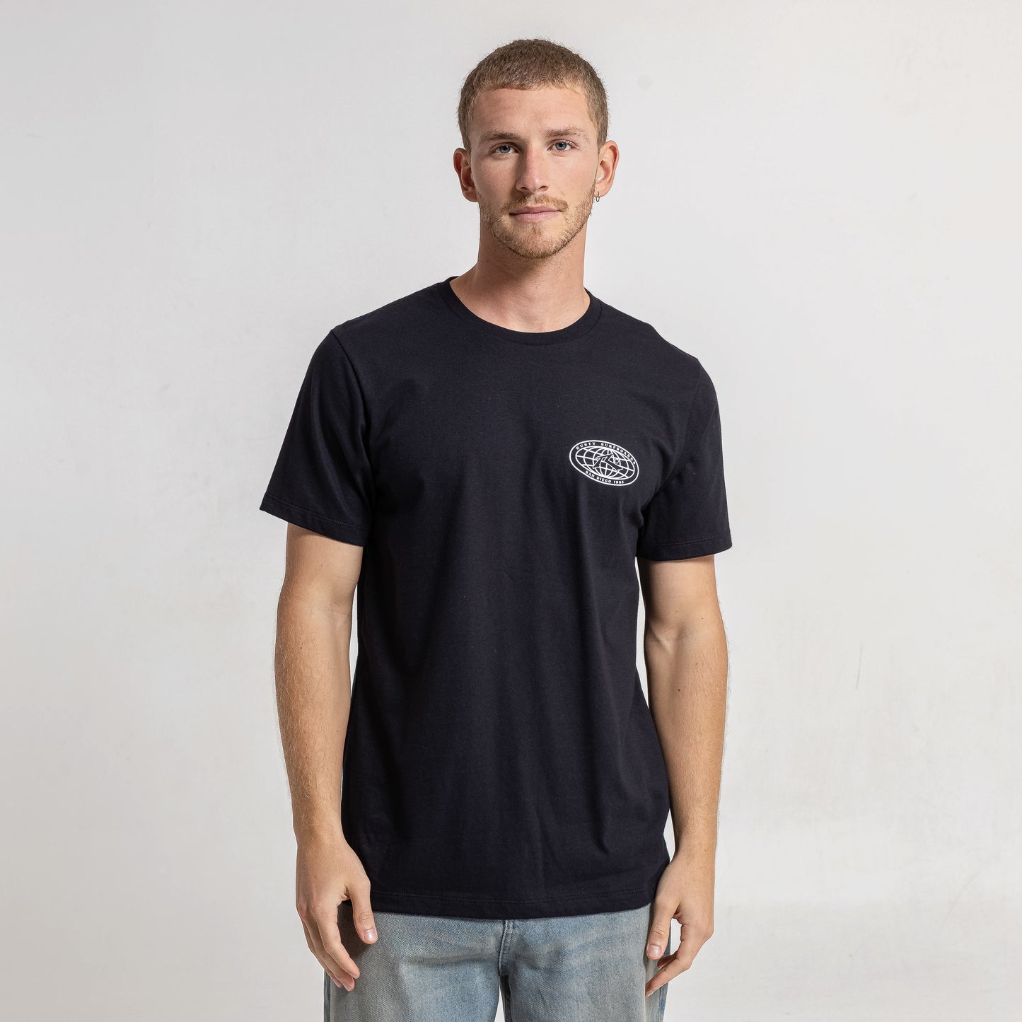 Remera Mc Rusty Colors Of World Tee Black