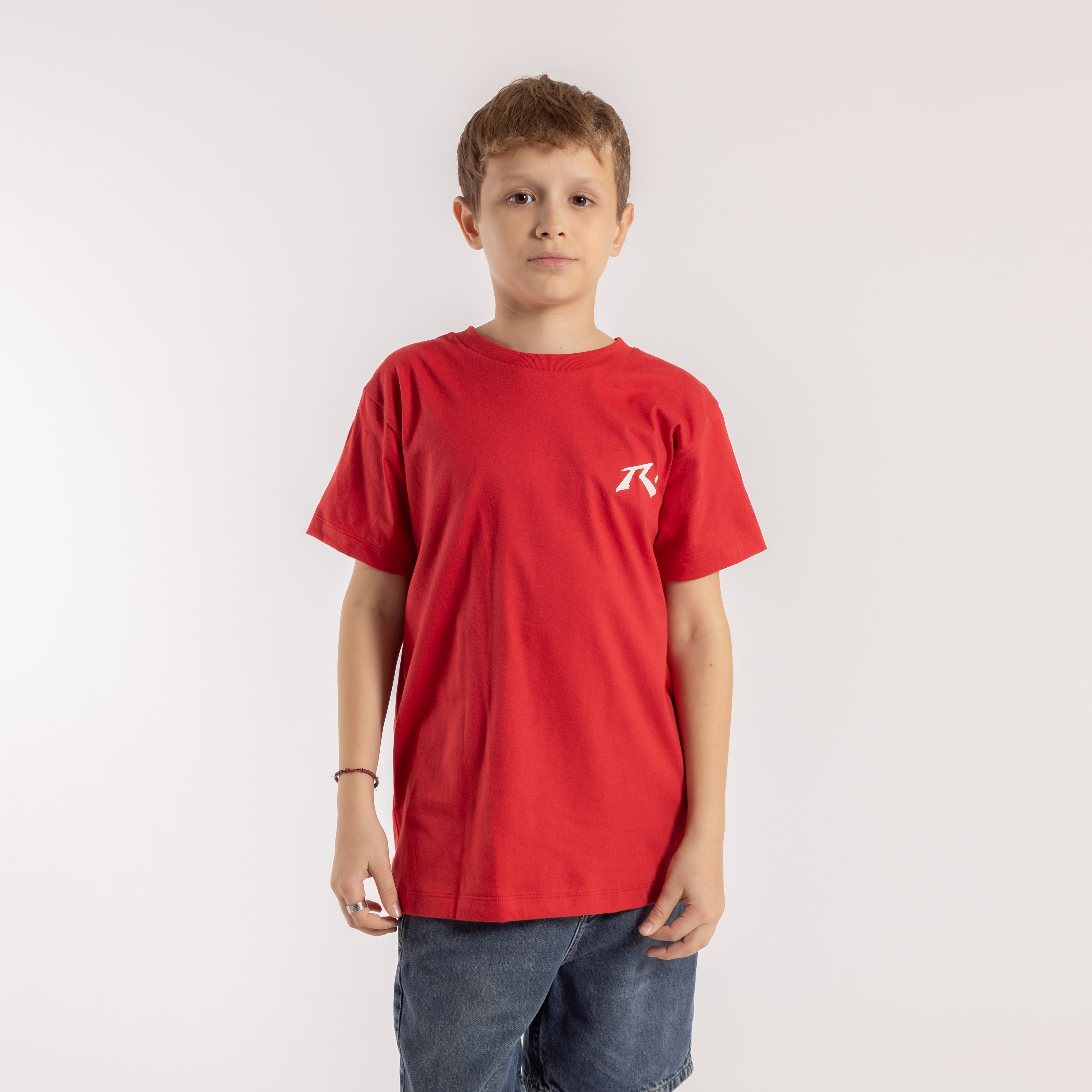 Remera Mc Rusty Competition Tee Jr Red/Ecru