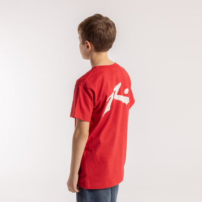 Remera Mc Rusty Competition Tee Jr Red/Ecru