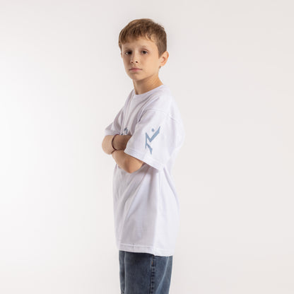 Remera Mc Rusty Comp Revolution Tee Jr White/Denim Blue