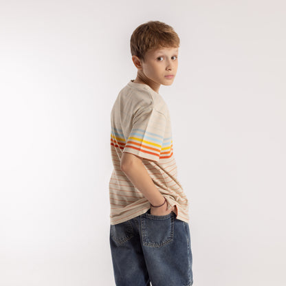 Remera Mc Rusty Cutback Tee Jr Off White