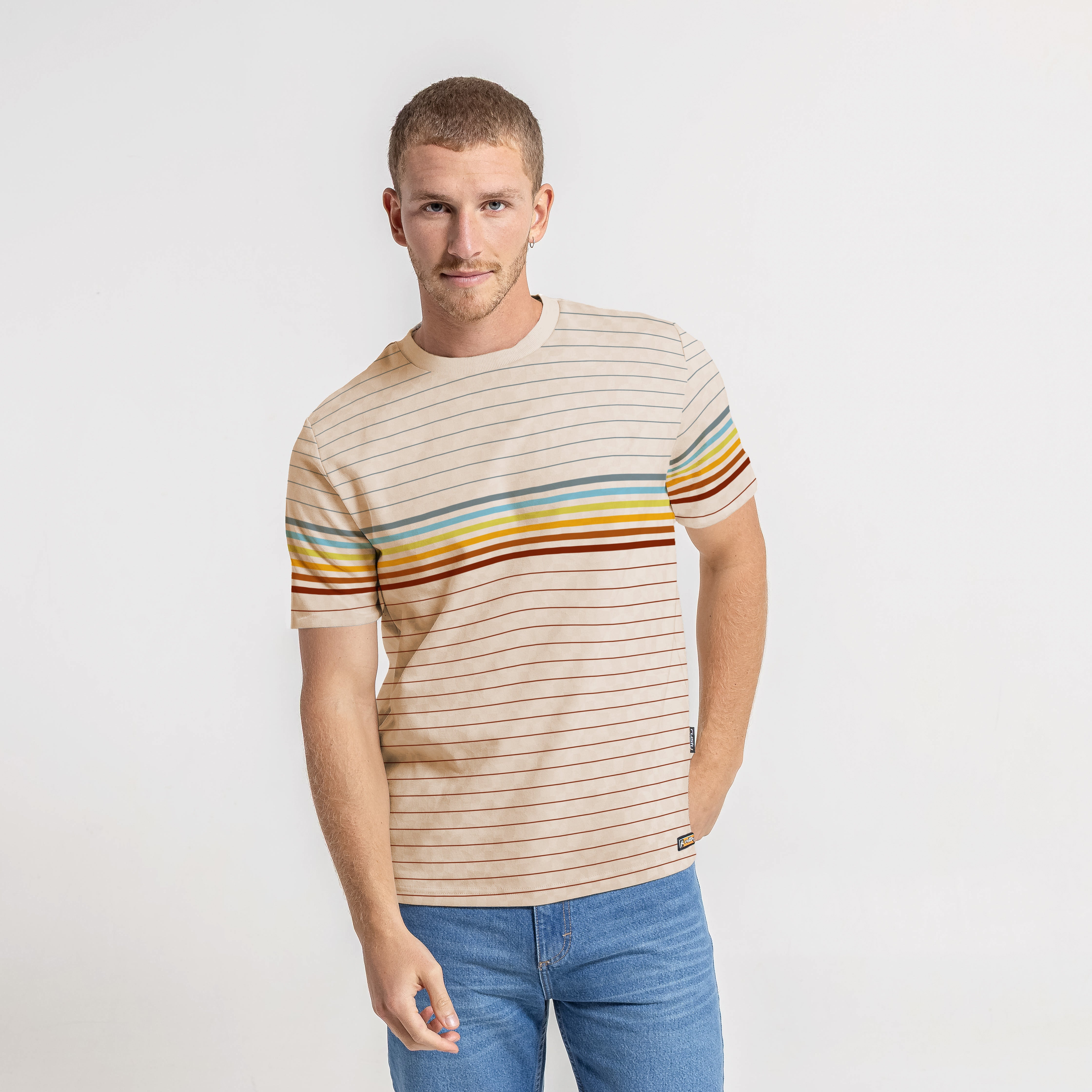 Remera Mc Rusty Cutback Tee Off White