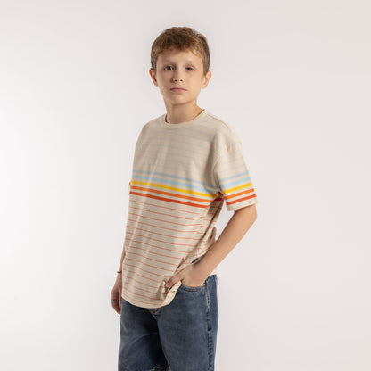 Remera Mc Rusty Cutback Tee Jr Off White