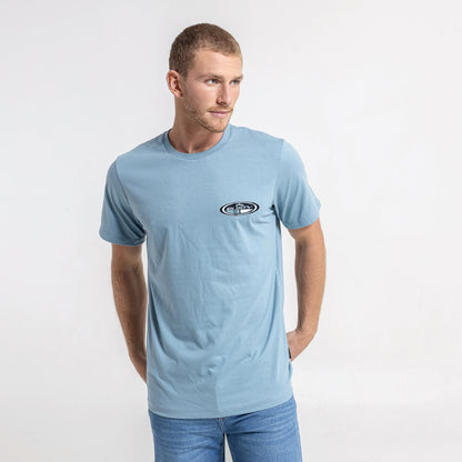 Remera Mc Rusty Faden Tee Glacier Lake