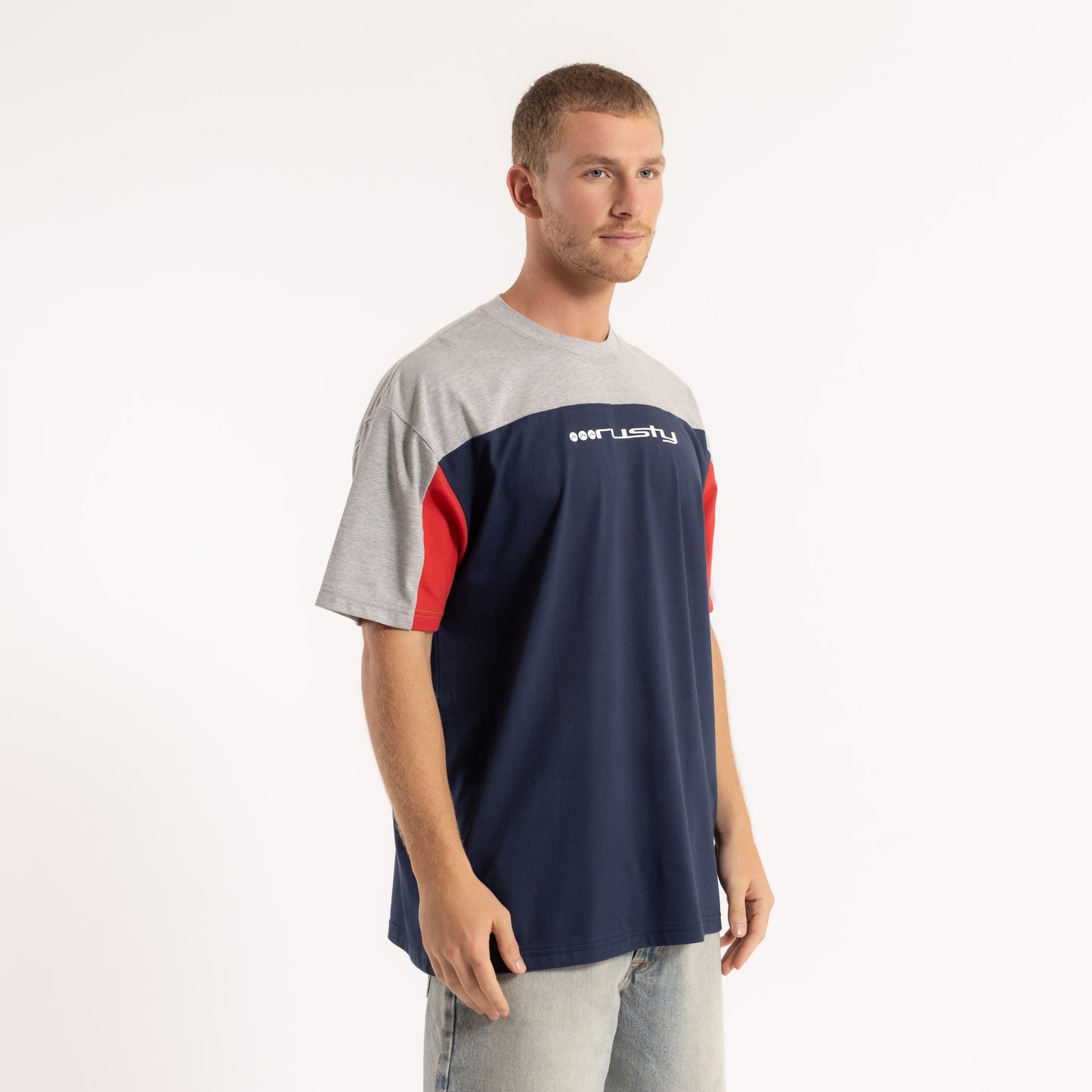 Remera Mc Rusty Genetic Tee Navy Blue