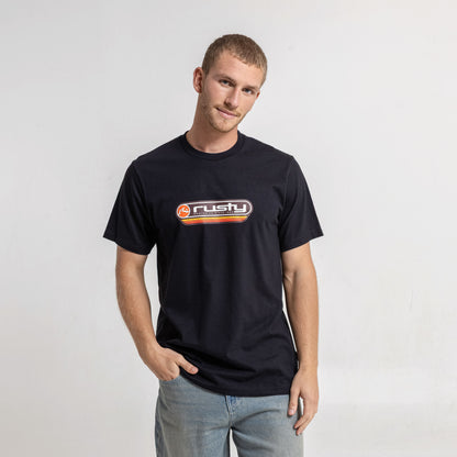 Remera Mc Rusty Half Moon Tee Black