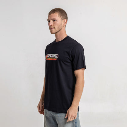 Remera Mc Rusty Half Moon Tee Black