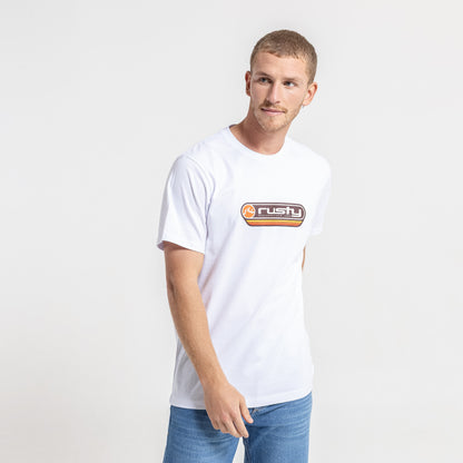 Remera Mc Rusty Half Moon Tee White