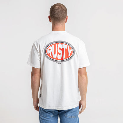 Remera Mc Rusty Highway 405 Tee Ecru