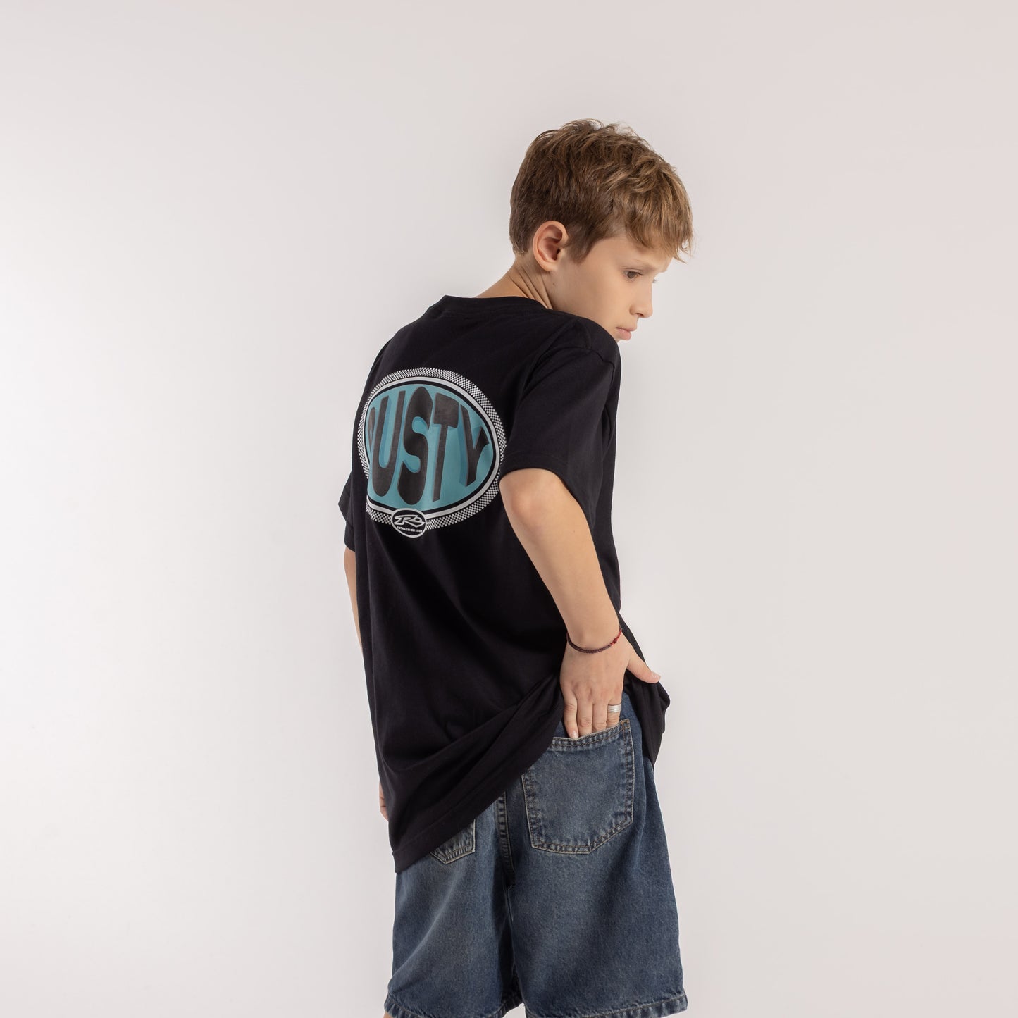 Remera Mc Rusty Highway 405 Tee Jr Black