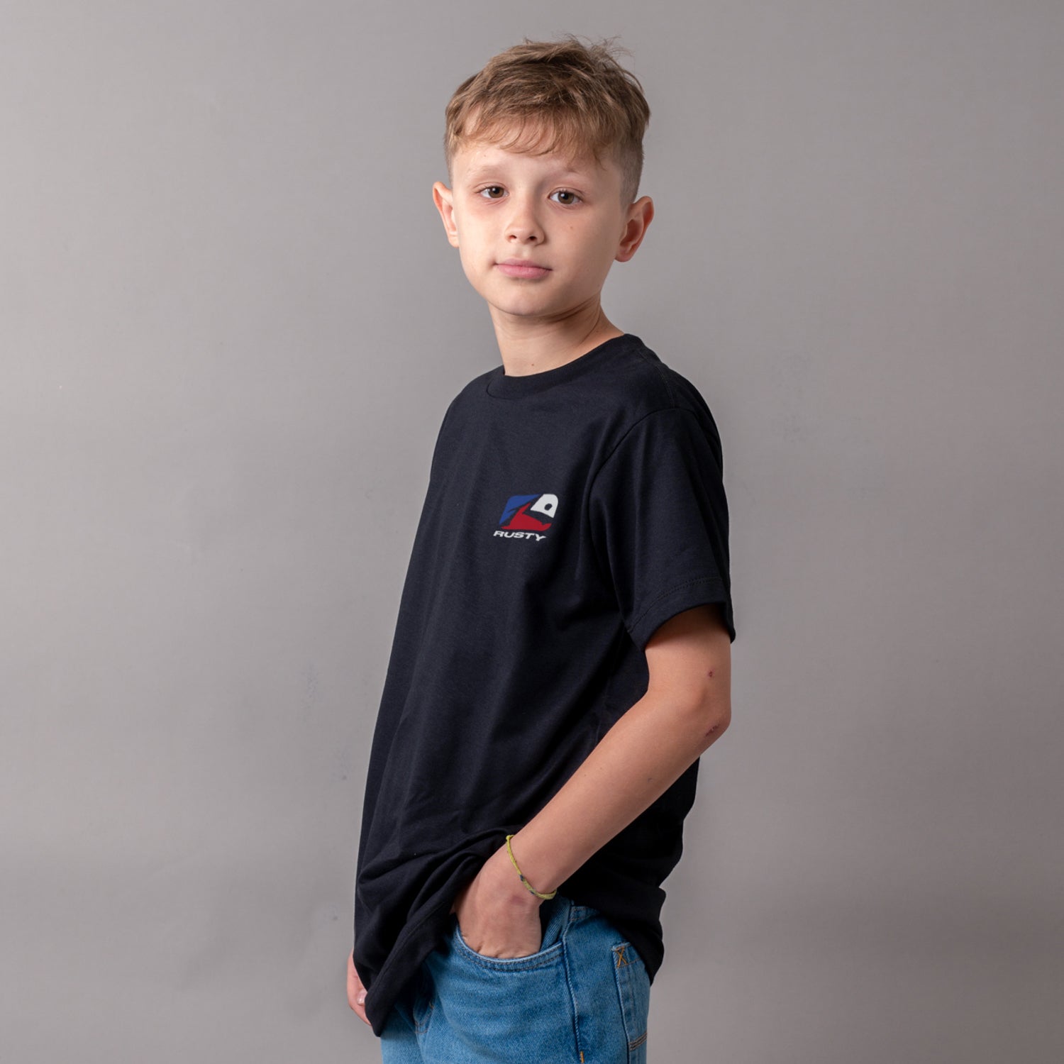 Remera Rusty Phenom Jr Black