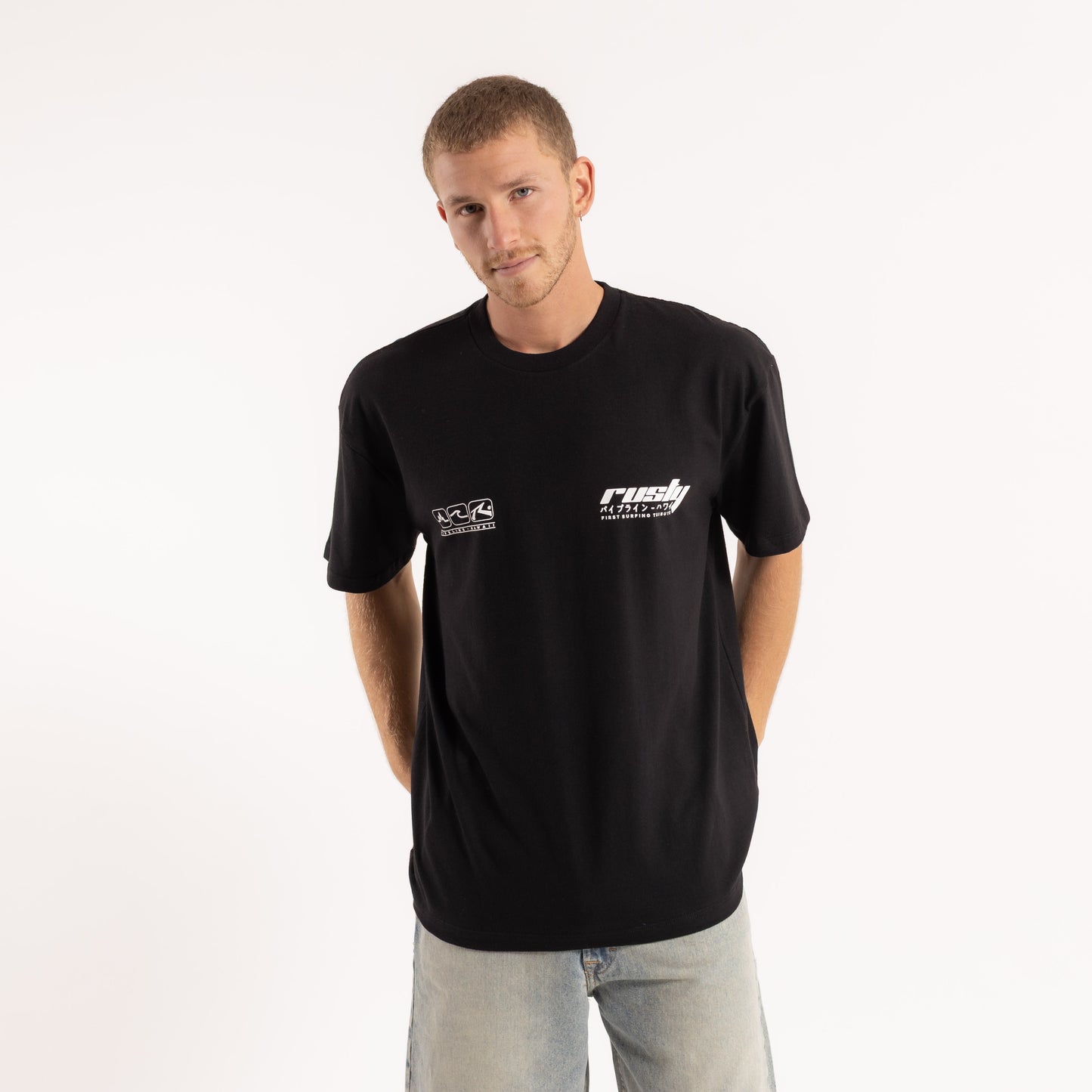 Remera Mc Rusty Kagoshima Tee Megabig Black