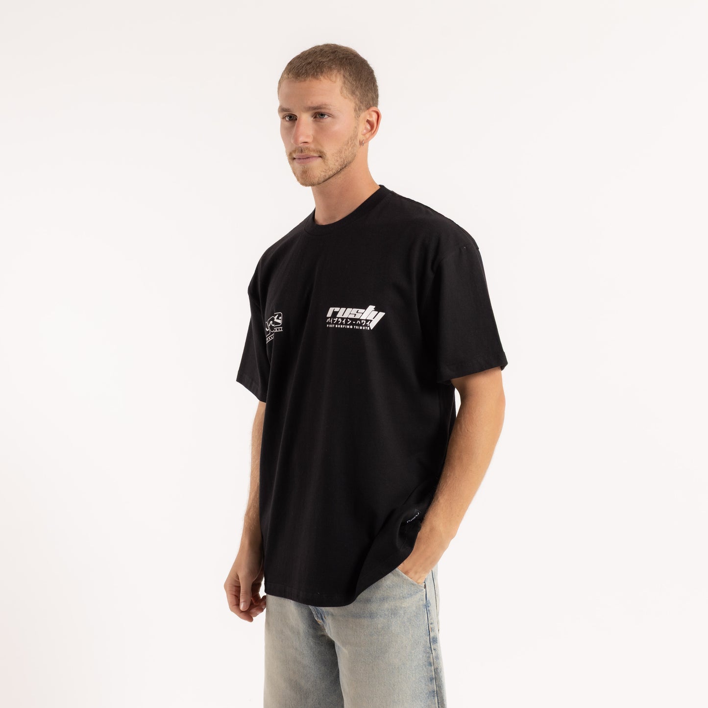 Remera Mc Rusty Kagoshima Tee Black