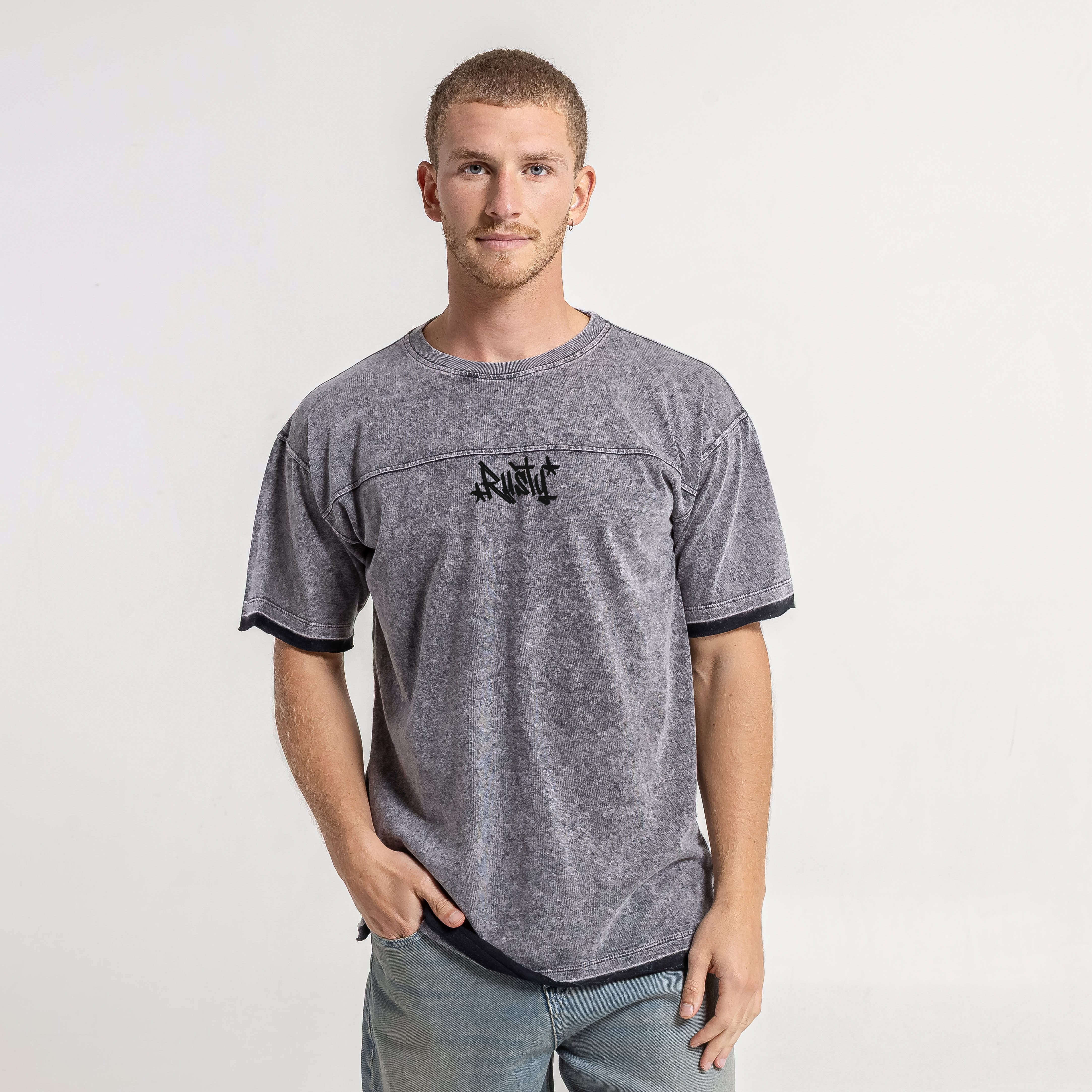 Remera Mc Rusty Kimika Tee Process Black