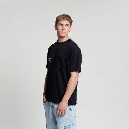 Remera Mc Rusty Lockers Tee Black