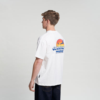 Remera Mc Rusty Lockers Tee Off White