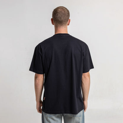 Remera Mc Rusty Logo Town Tee Black