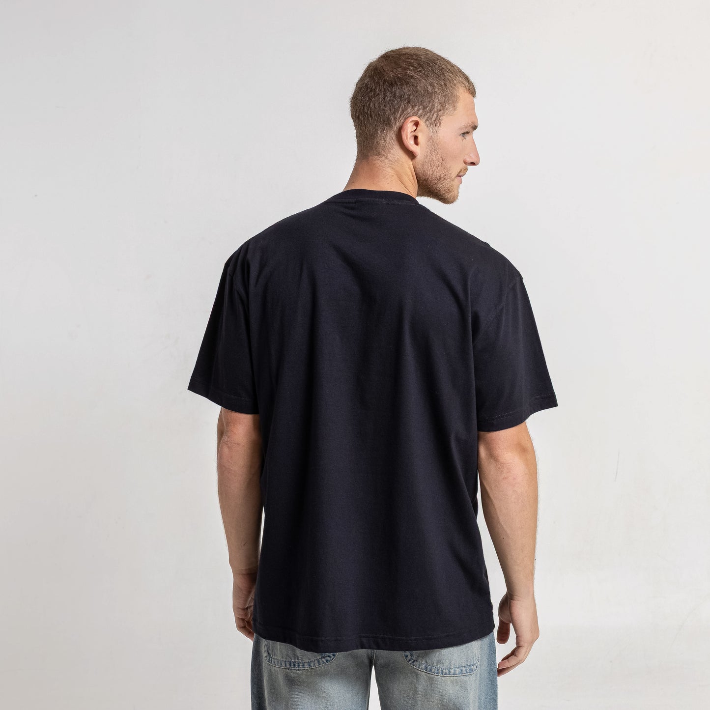 Remera Mc Rusty Logo Town Tee Black