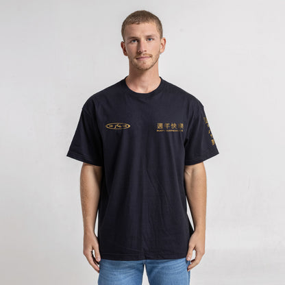 Remera Mc Rusty Many Waves Tee Black