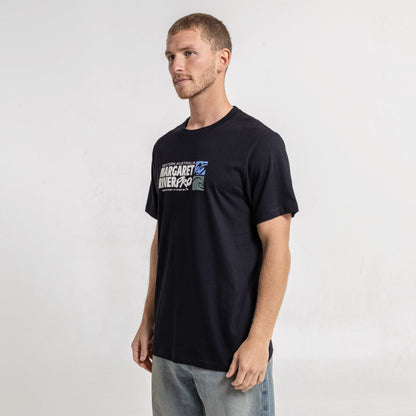 Remera Mc Rusty Margaret River 25 Serie 2 Tee Black