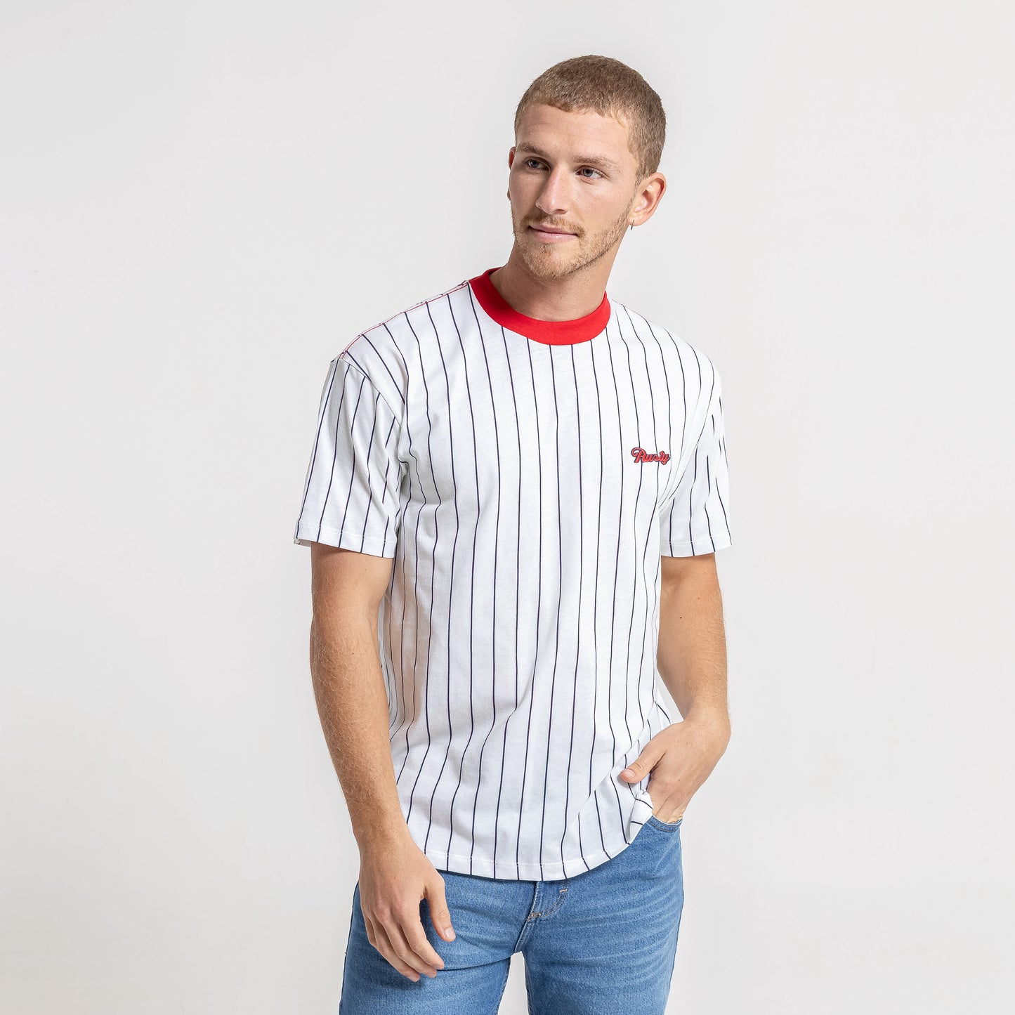 Remera Mc Rusty Marlins Tee Ecru