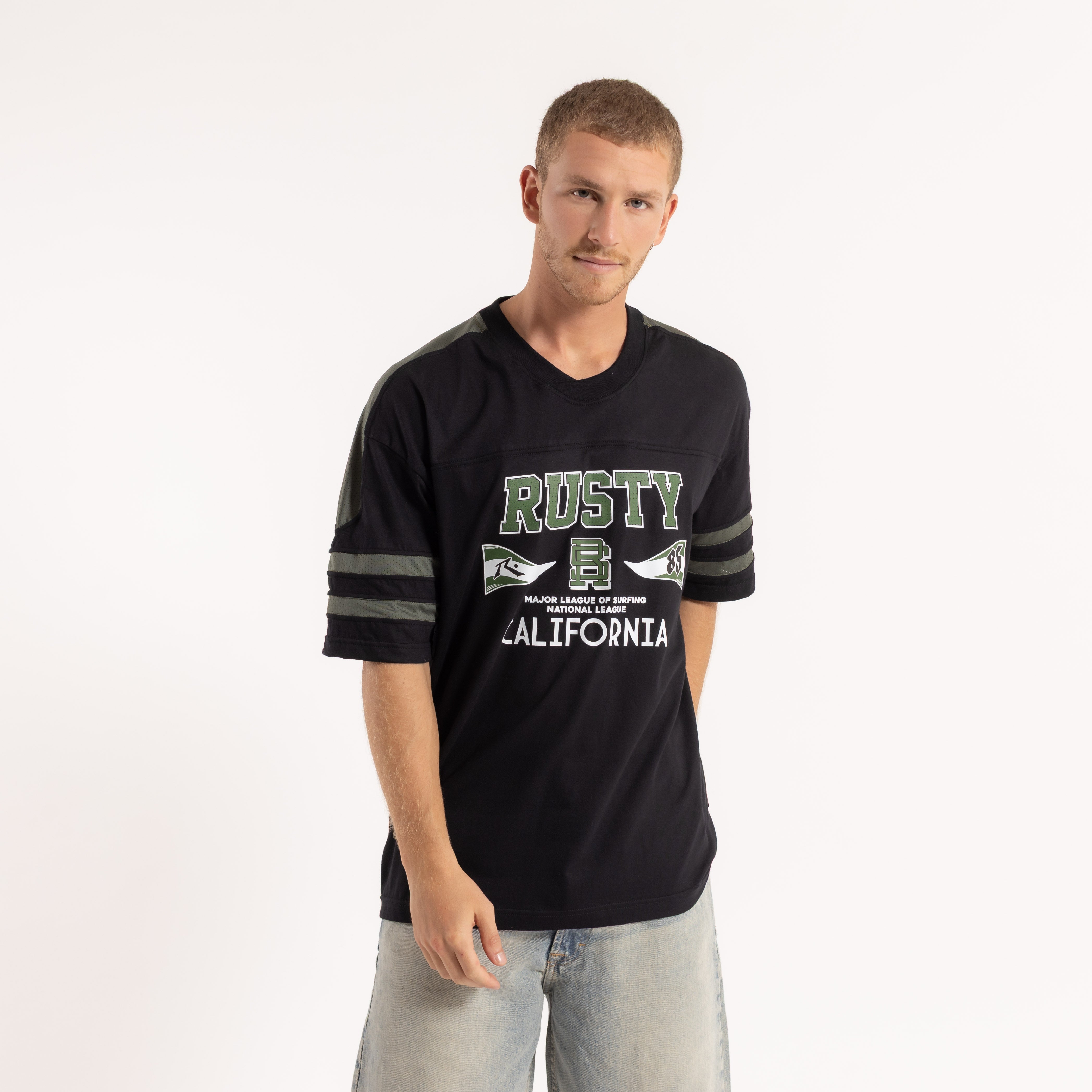 Remera Mc Rusty New Makenz Tee Black