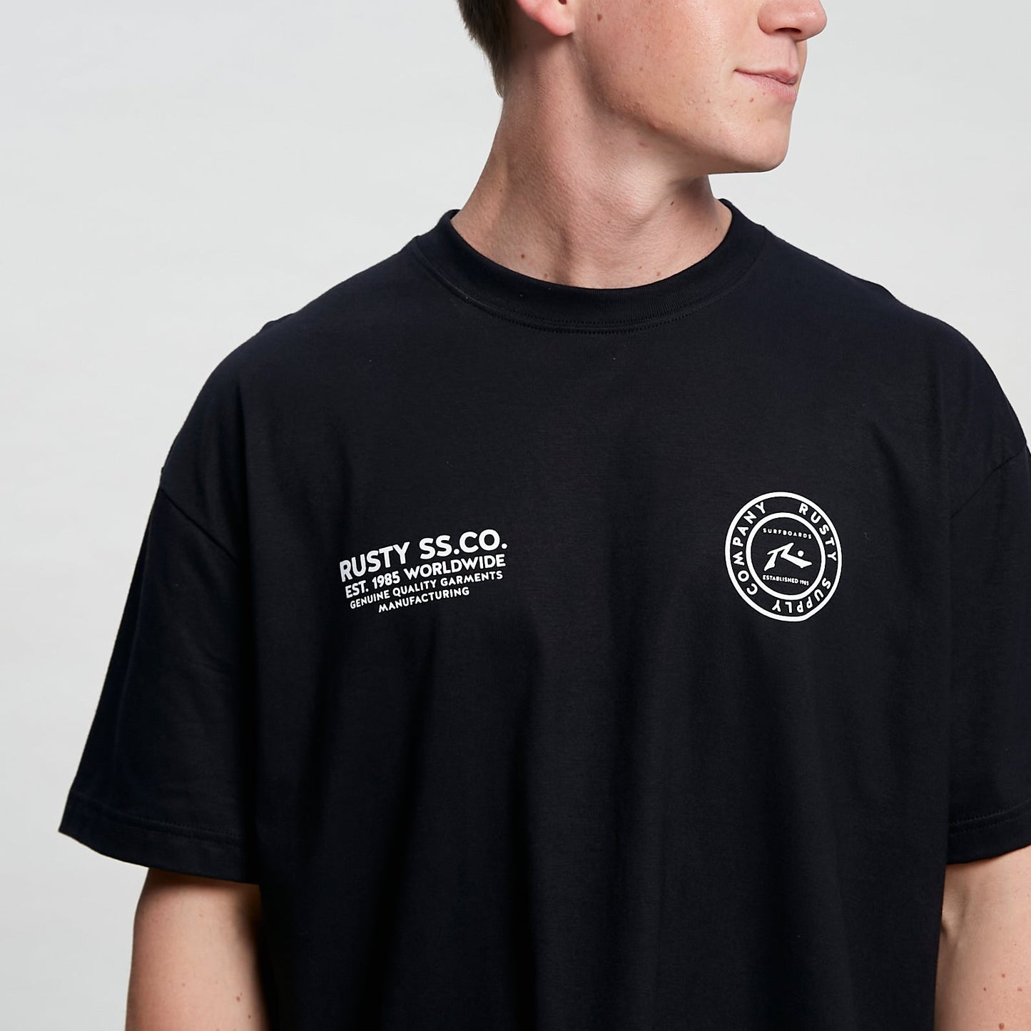 Remera Mc Rusty Okinawa Tee Black