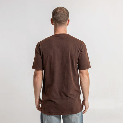 Remera Mc Rusty Patching Tee Process Brown