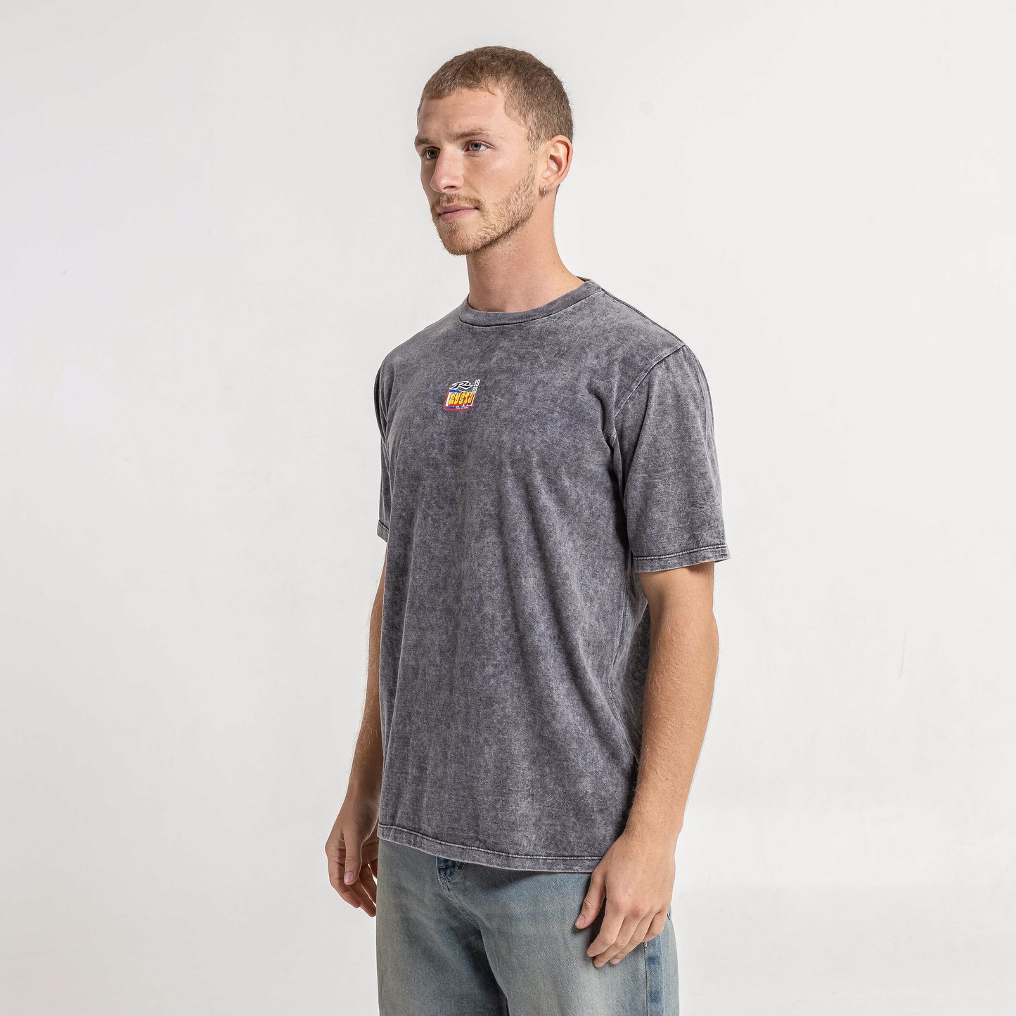 Remera Mc Rusty Patching Tee Process Black